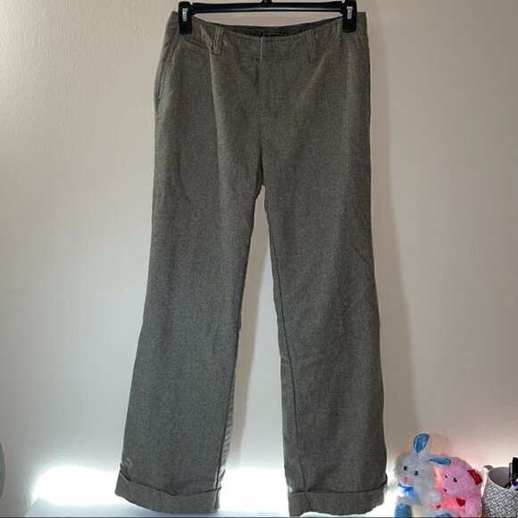 Eddie Bauer Dress Pants Trousers Vashon Fit Wool Blend Pants Straight Leg - Picture 1 of 4